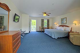 2nd Floor Room with King Bed and Balcony